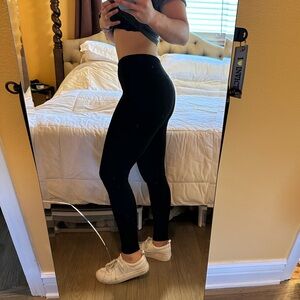 Zella Jet Black Activewear Leggings